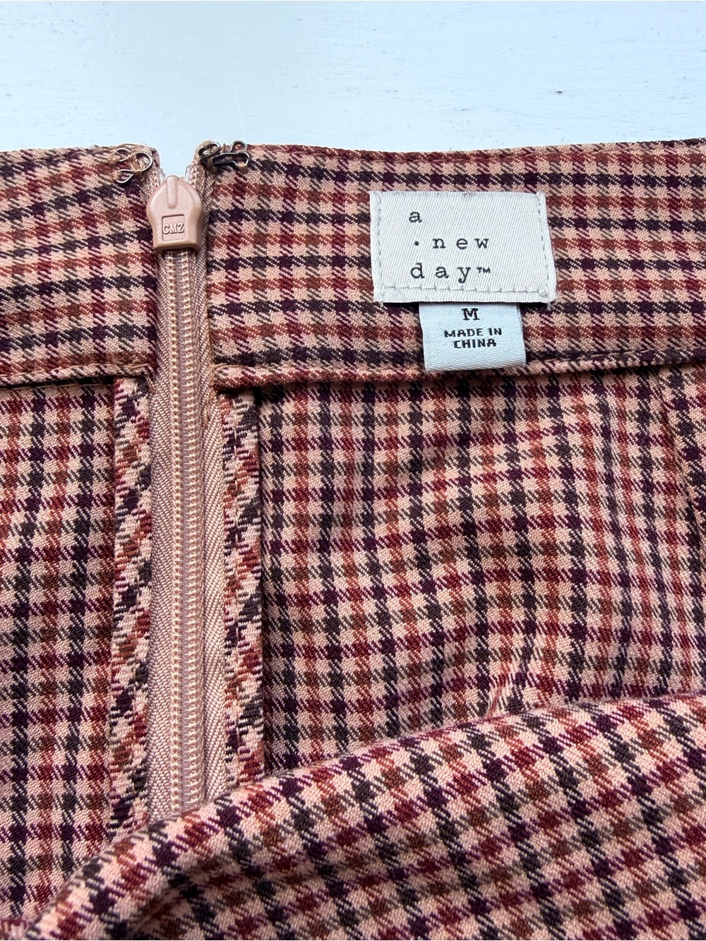 Target Check Mini Skirt - Picture 3 of 3